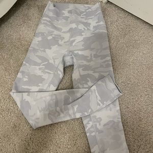 lululemon white camp leggings